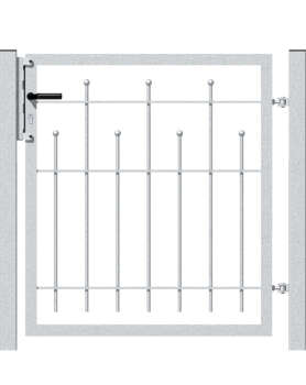 Einzeltor für Zierzaun Madrid -Höhe 80cm, Breite 100cm, anthrazit-