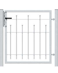 Doppeltor für Zierzaun Madrid -Höhe 100cm, Breite 300cm, anthrazit-