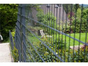 Stahlgitterzaun 6/5/6 "MORITZ" Grün RAL 6005 143cm