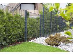 Stahlgitterzaun 6/5/6 "MORITZ" Grün RAL 6005 143cm