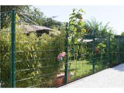 Stahlgitterzaun 6/5/6 "MORITZ" Grün RAL 6005 143cm