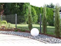 Stahlgitterzaun 6/5/6 "MORITZ" Anthrazit  RAL 7016 143cm