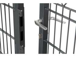 Einzeltor für Schmuckzaun Barcelona Anthrazitgrau RAL7016 830mm