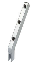 Stachelrahtabweiser einseitig 45° für 60 x 40mm...