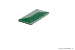 Alu-Abdeckkappen mit Überstand für Vierkantpfosten Normaler Pfosten 60 x 40mm Anthrazitgrau RAL7016