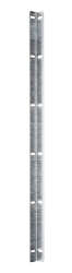 Zaunanschluss-Winkelleisten-Set Anthrazitgrau RAL7016 1030mm
