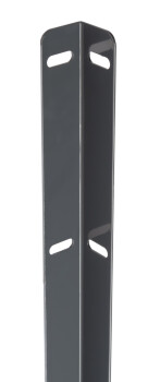Zaunanschluss-Winkelleisten-Set Anthrazitgrau RAL7016 1430mm