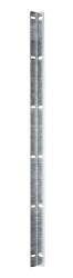 Zaunanschluss-Winkelleisten-Set Anthrazitgrau RAL7016 1430mm