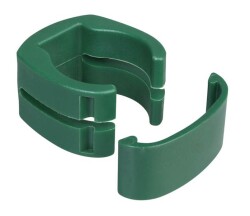 Fix-Clip Pro Zaunsystem zum Einbetonieren 80cm 10m grün