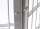 Zaunanschlussleiste mit U-Profil Anthrazitgrau RAL7016 830mm