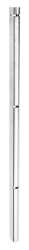 Zaunanschlussleiste mit U-Profil Anthrazitgrau RAL7016 1230mm