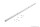 Zaunanschlussleiste mit U-Profil Anthrazitgrau RAL7016 1230mm
