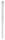 Zaunanschlussleiste mit U-Profil Anthrazitgrau RAL7016 1830mm