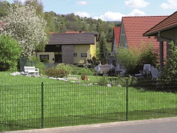 Fix-Clip Pro Zaunsystem zum Einbetonieren 120cm 10m anthrazit-metallic