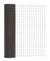 Fix-Clip Pro Zaunsystem zum Einbetonieren 150cm 10m anthrazit-metallic