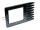 Fix-Clip Pro Zaunsystem zum Einbetonieren 150cm 10m anthrazit-metallic