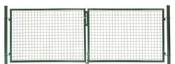 Wellengitter-Doppeltor Anthrazit-Metallic  1250mm x 2988mm