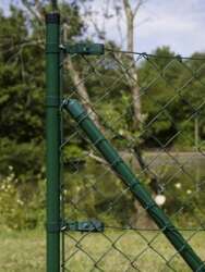Maschendrahtzaun-Set zum Einbetonieren -Höhe 150cm, Länge 25m-