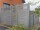 Zaunserie "191" Grundelement Breite 90 x Höhe 180 cm tabak