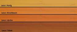 Holz-Pfosten aus Fichte Spitzkopf 150cm tabak