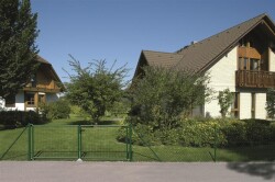 Maschendrahtzaun-Set zum Einbetonieren -Höhe 125cm, Länge 80m-