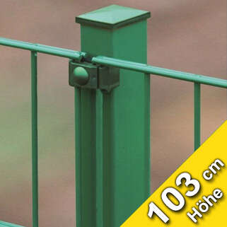 Doppelstabmattenzaun "Flexi-Basic" 656 Höhe 103 cm