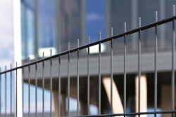 Doppelstabmattenzaun "Flexi-Basic" 656 Höhe 143 cm