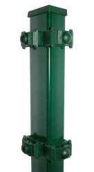Doppelstabmattenzaun "Flexi-Basic" Höhe 183 cm Grün RAL6005 10 Meter keine Ecke