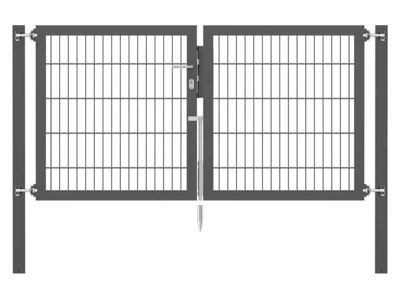 Gartentor für Doppelstabmattenzaun 8/6/8