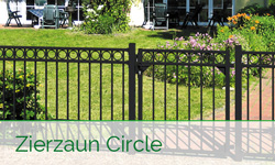 Alu-Zaunsystem Circle von GAH Alberts