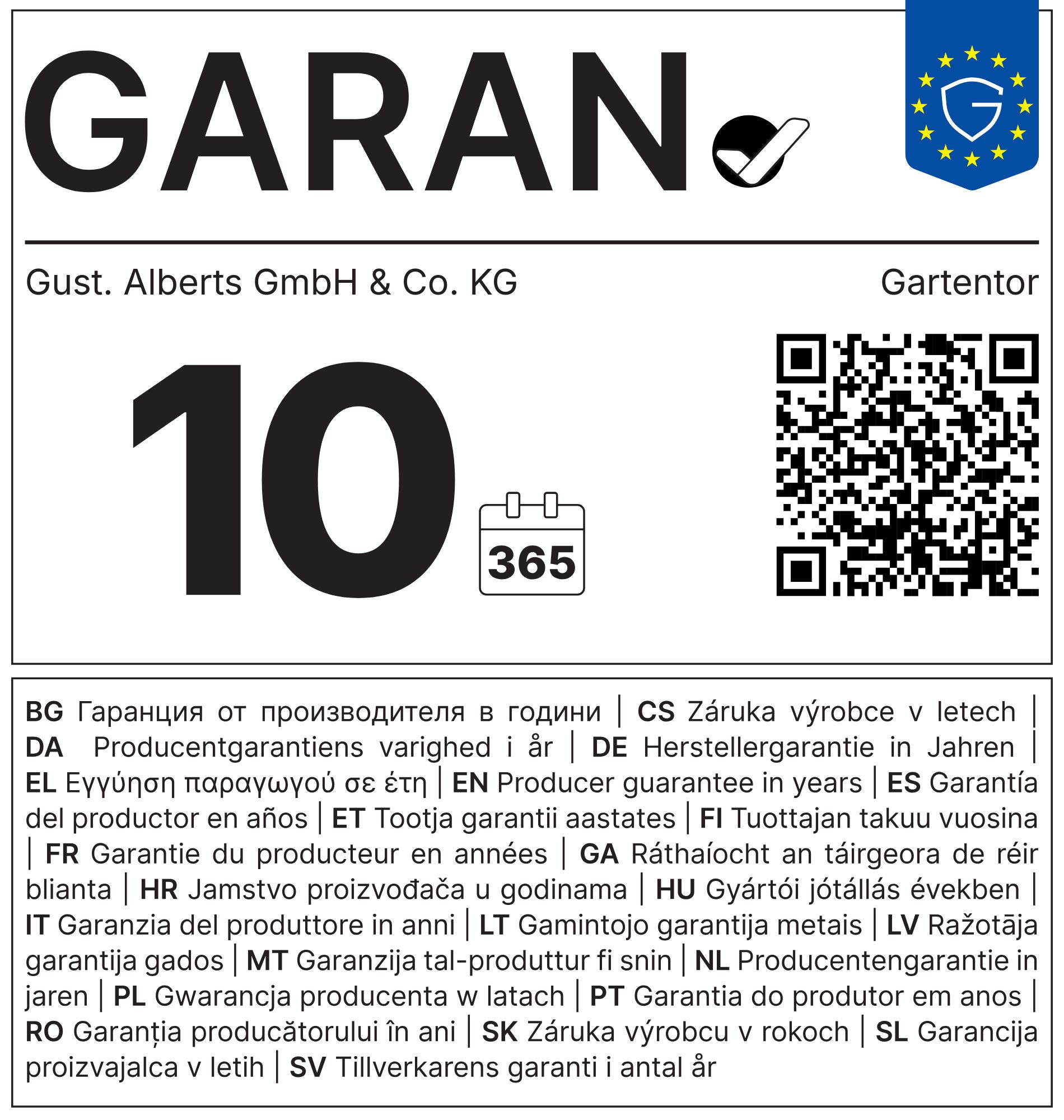 Garantie